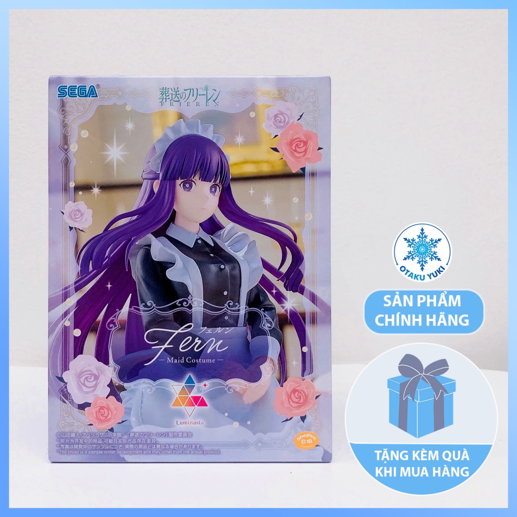 Mô Hình Fern Maid Costume - Frieren: Beyond Journey's End Luminasta Figure Chính Hãng (SEGA)
