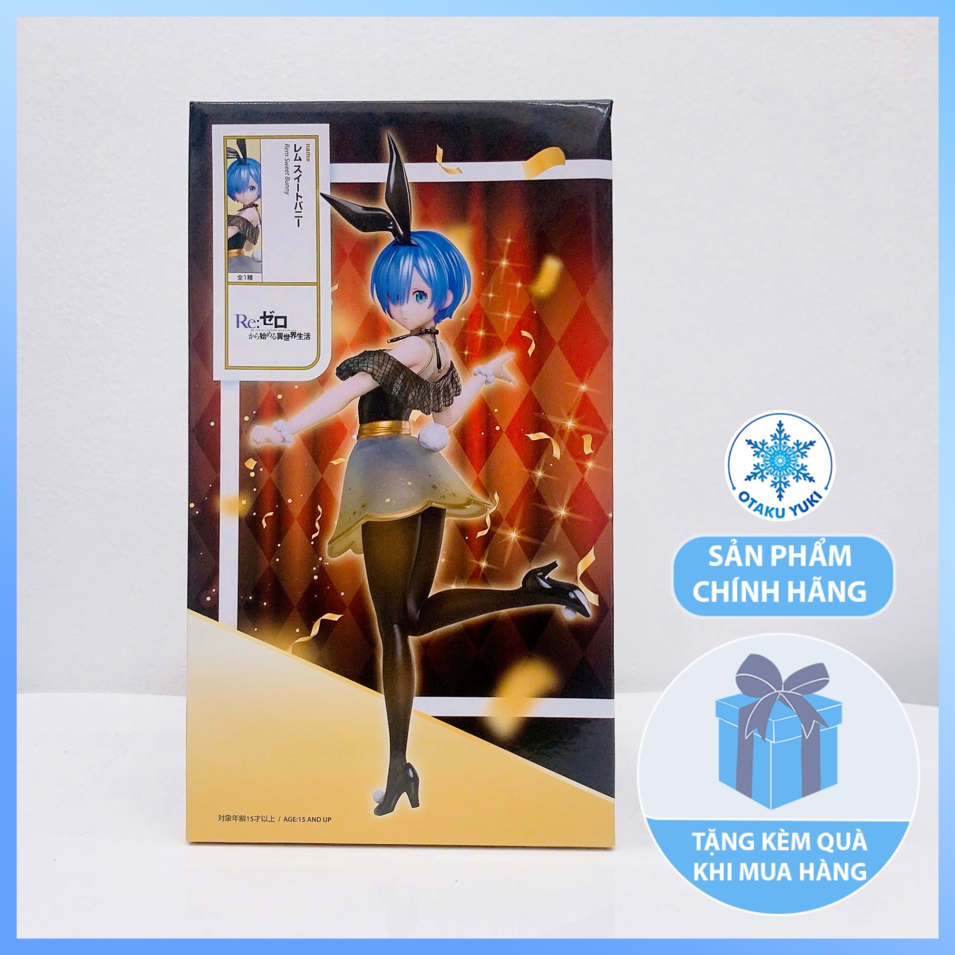 Mô Hình Rem Sweet Bunny - Re:Zero Starting Life in Another World 1/7 Scale Figure Chính Hãng (Elcoco)
