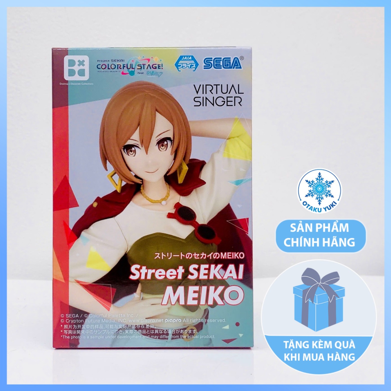 Mô Hình Meiko: Street Sekai - Project Sekai: Colorful Stage! feat. Hatsune Miku - Desktop × Decorate Collections Figure Chính Hãng (SEGA)