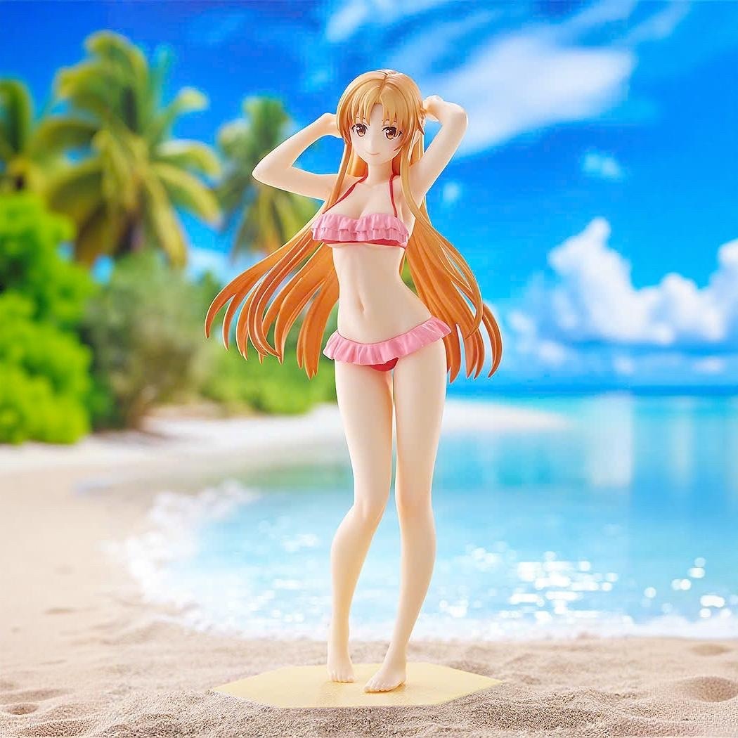 Mô Hình Asuna Beach Queens Pop Up Parade - Gekijouban Sword Art Online: Progressive - Kuraki Yuuyami no Scherzo Figure Chính Hãng (GSC)