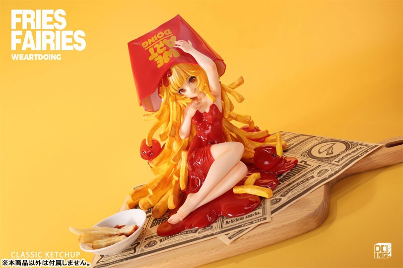 Mô Hình Fries Fairies Tomato Ketchup - Complete Figure Chính Hãng (WE ART DOING)