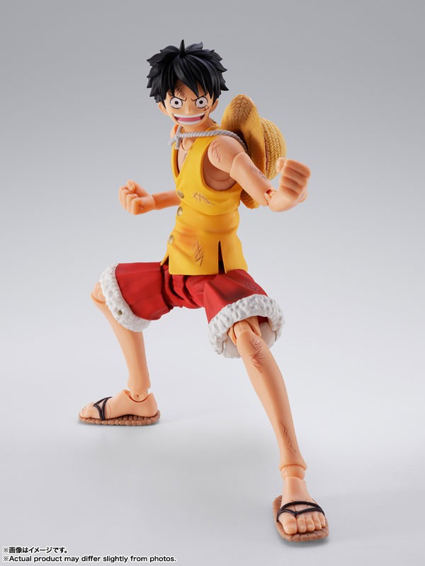 Mô Hình Monkey D. Luffy - Summit War of Marineford - ONE PIECE - S.H.Figuarts Figure Chính Hãng (Bandai Spirits)