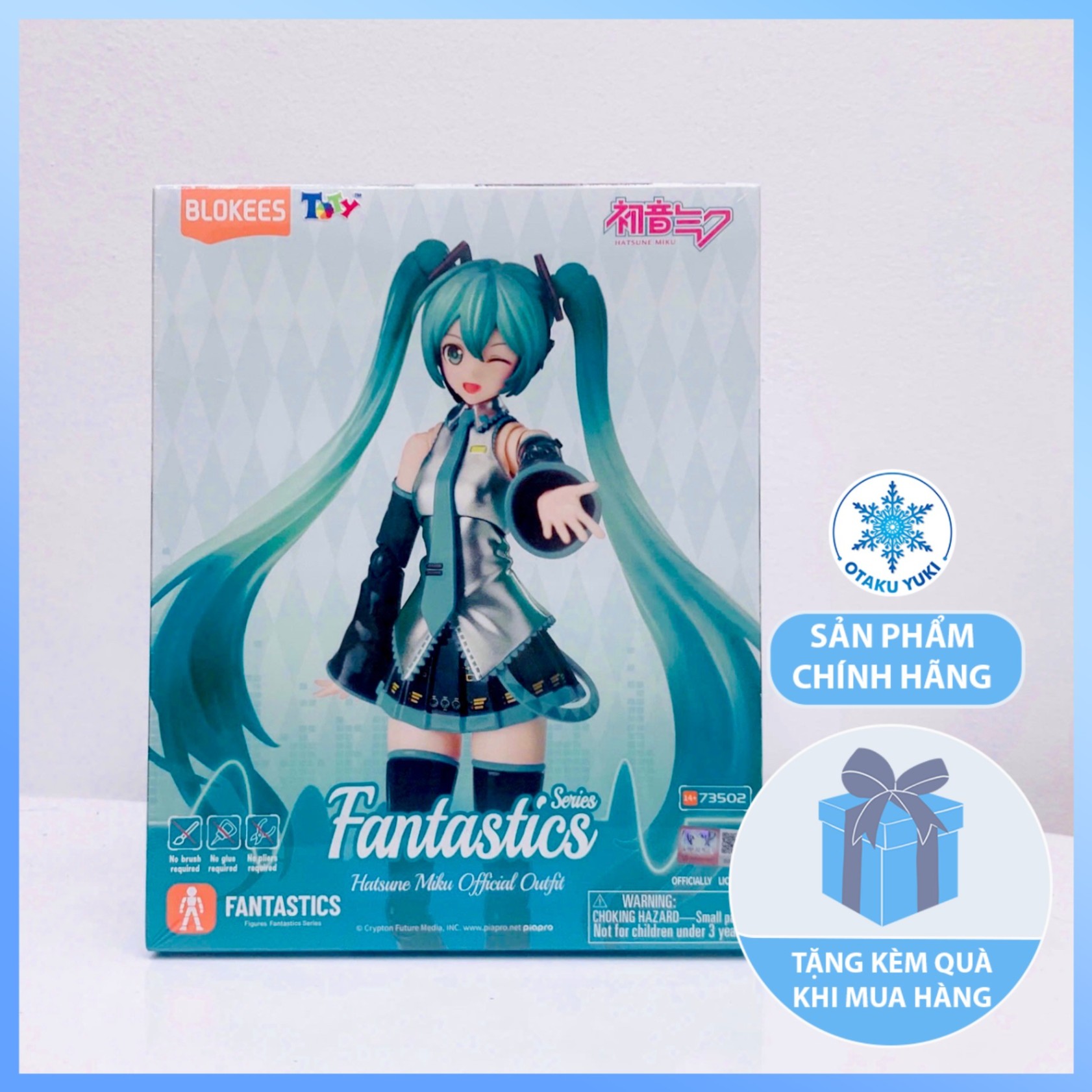 Mô Hình Lắp Ráp Hatsune Miku - Fantastics Series (Blokees)