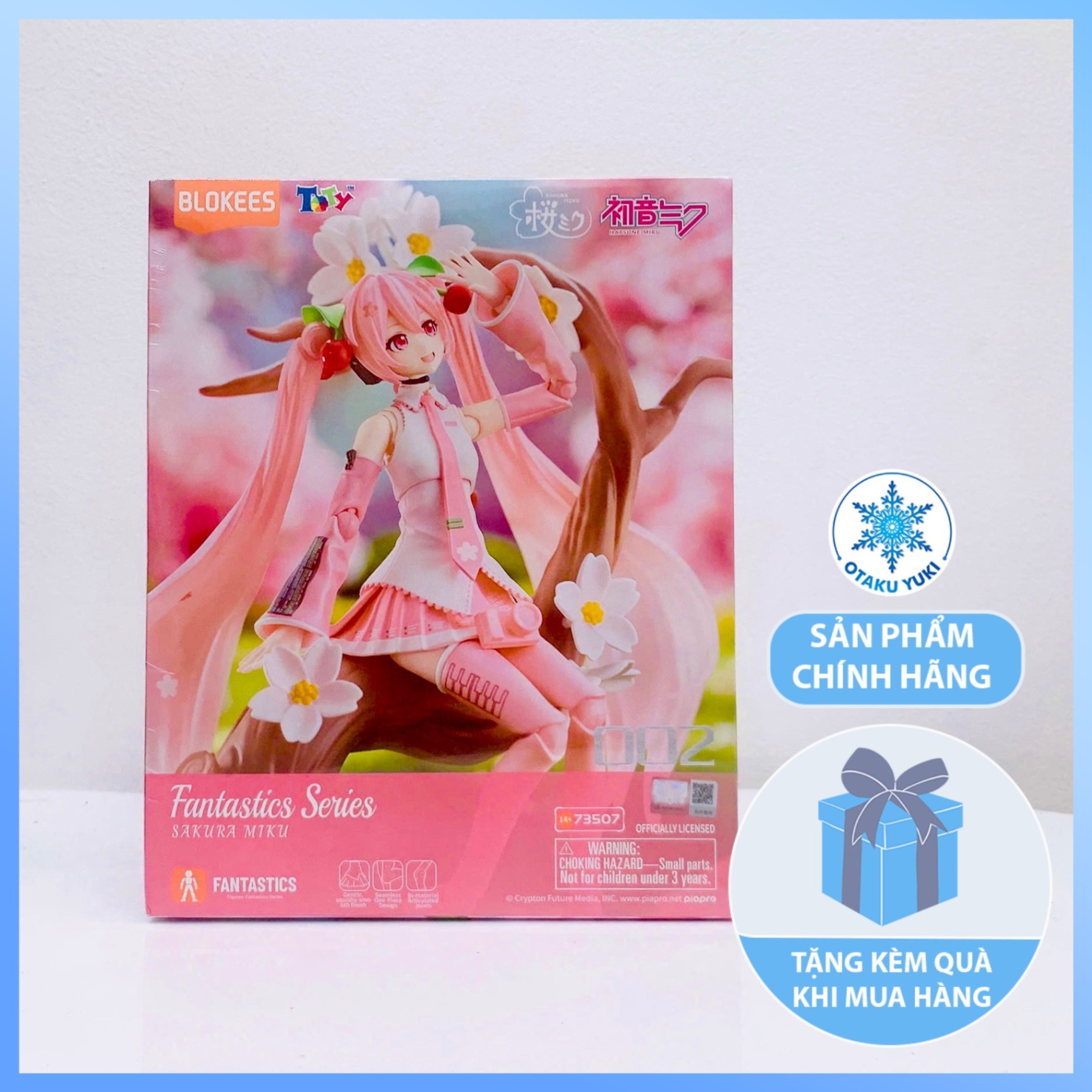 Mô Hình Lắp Ráp Miku Sakura - Fantastics Series (Blokees)