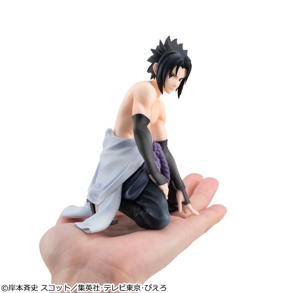 Mô Hình Uchiha Sasuke - G.E.M. Series - Naruto Shippuden - Palm Size Figure Chính Hãng (MegaHouse)