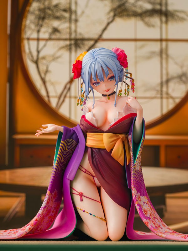 Mô Hình Shion - Oiran Ver. - Shujuu Ecstasy - 1/7 Scale Figure Chính Hãng (Daiki Kougyou)