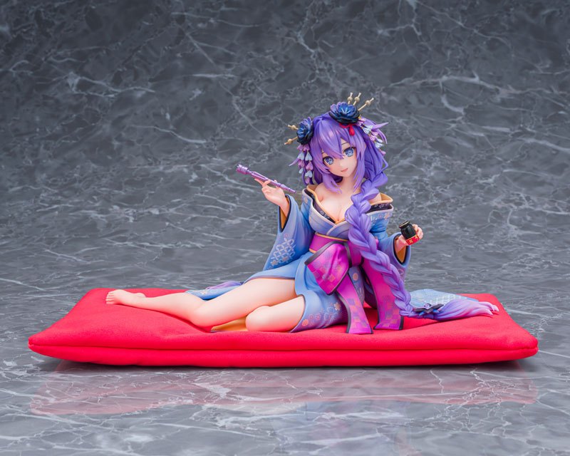 Mô Hình Purple Heart - Kimono Ver. - Neptunia x SENRAN KAGURA: Ninja Wars - 1/7 Scale Figure Chính Hãng (KADOKAWA)