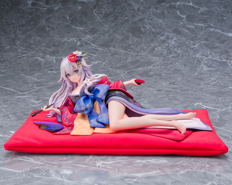 Mô Hình Black Heart - Kimono Ver. - Neptunia x SENRAN KAGURA: Ninja Wars - 1/7 Scale Figure Chính Hãng (KADOKAWA)