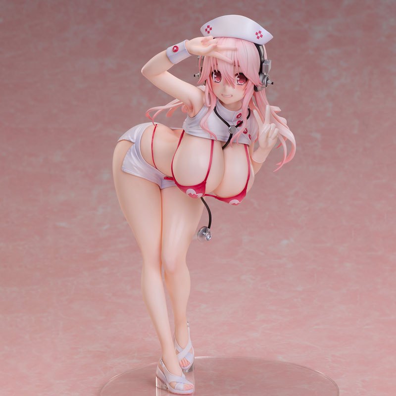Mô Hình Super Sonico - Nurse Bikini Ver. - "Super Sonico" Series 1/6 Scale Figure Chính Hãng (Union Creative)