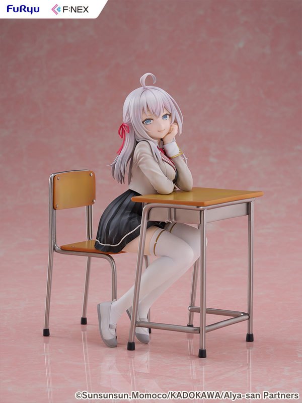 Mô Hình Alisa Mikhailovna Kujo - Arya, the girl next door who sometimes whispers in Russian - 1/7 Scale Figure Chính Hãng (Flu)