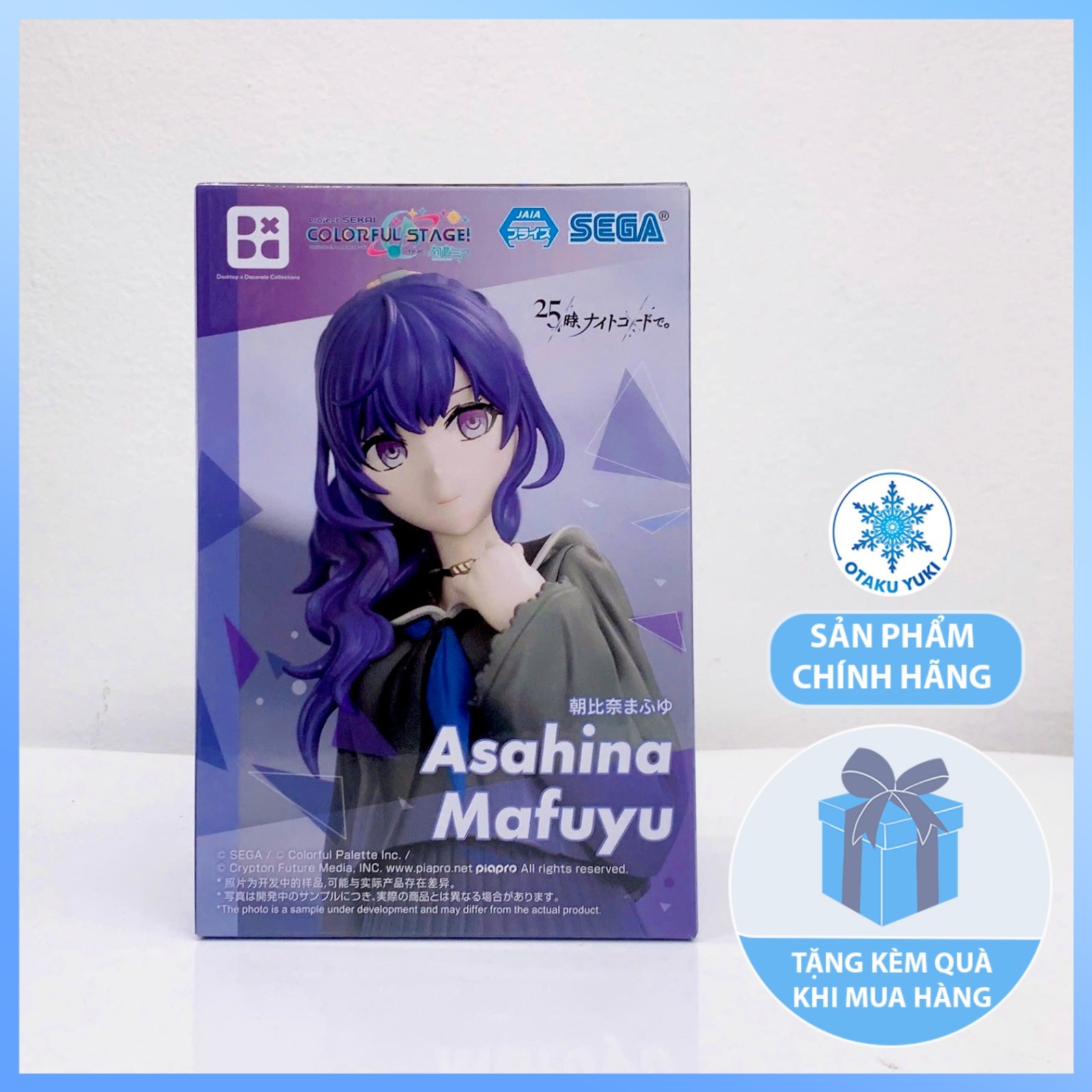 Mô Hình Asahina Mafuyu - Project Sekai: Colorful Stage! feat. Hatsune Miku - Desktop × Decorate Collections Figure Chính Hãng (SEGA)