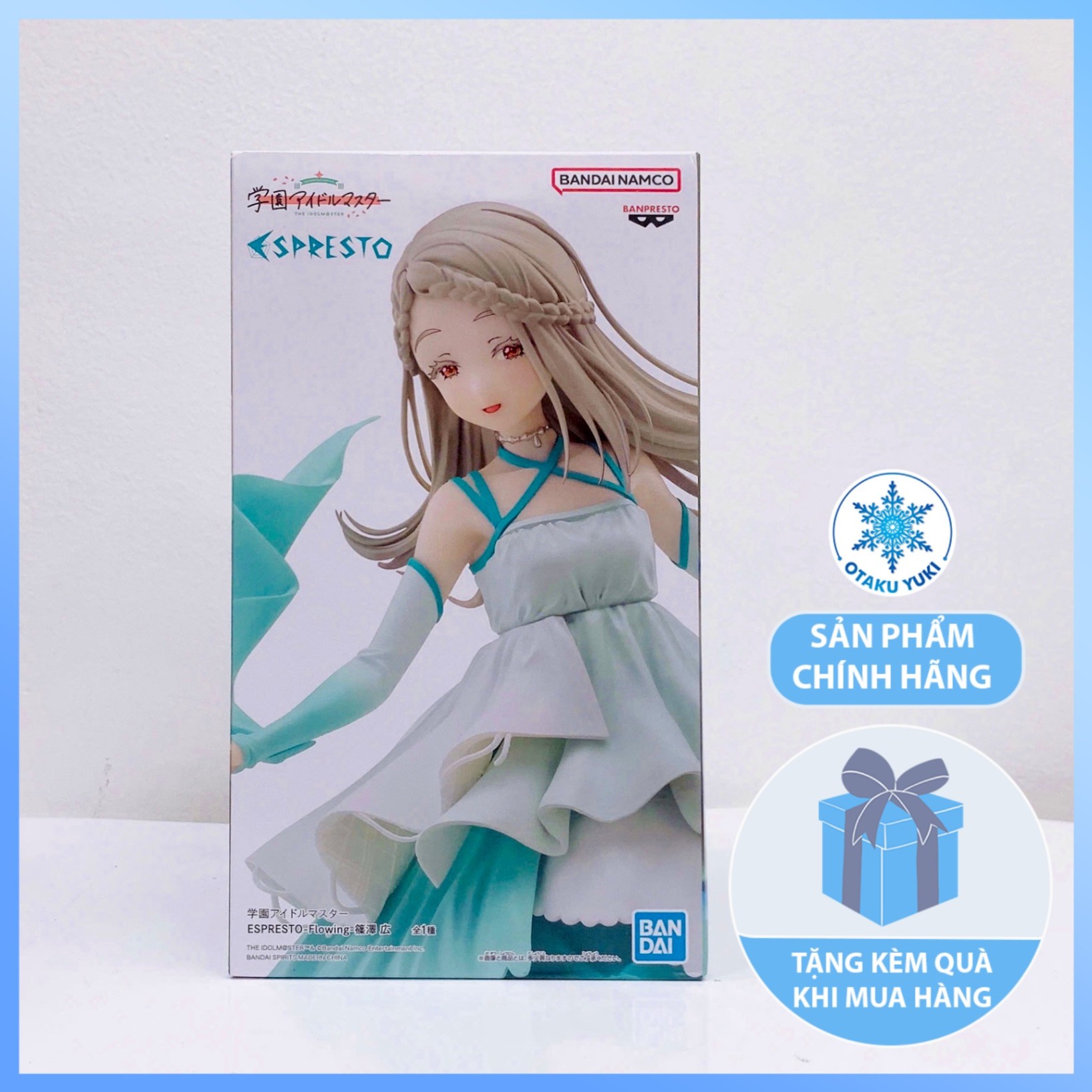Mô Hình Shinosawa Hiro - Flowing Ver. - Gakuen iDOLM@STER Espresto Figure Chính Hãng (Banpresto)
