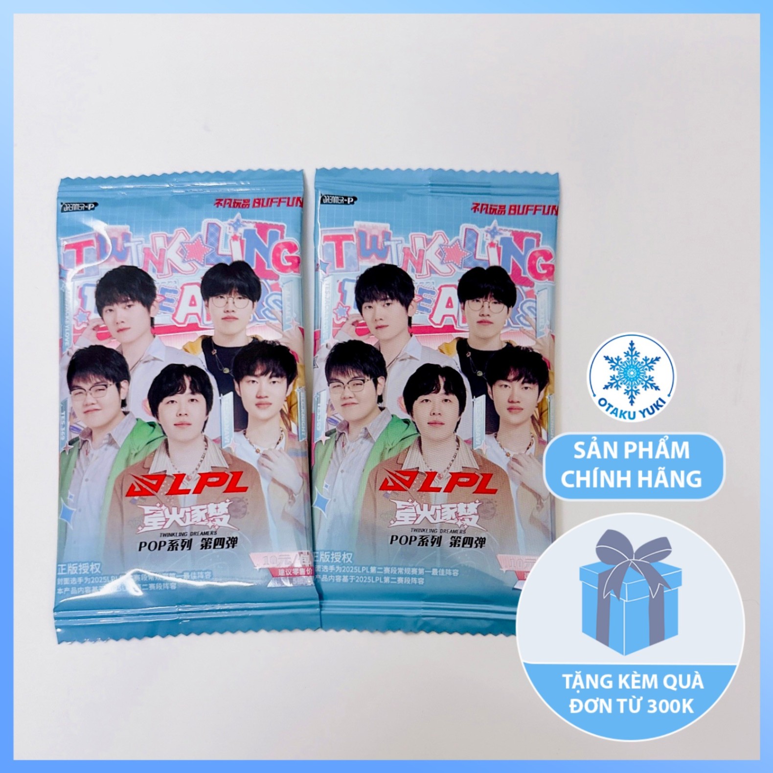 Gói Thẻ Nhân Phẩm Pack Card Tuyển Thủ Liên Minh Huyền Thoại Twinkling Dreamers Vol 4