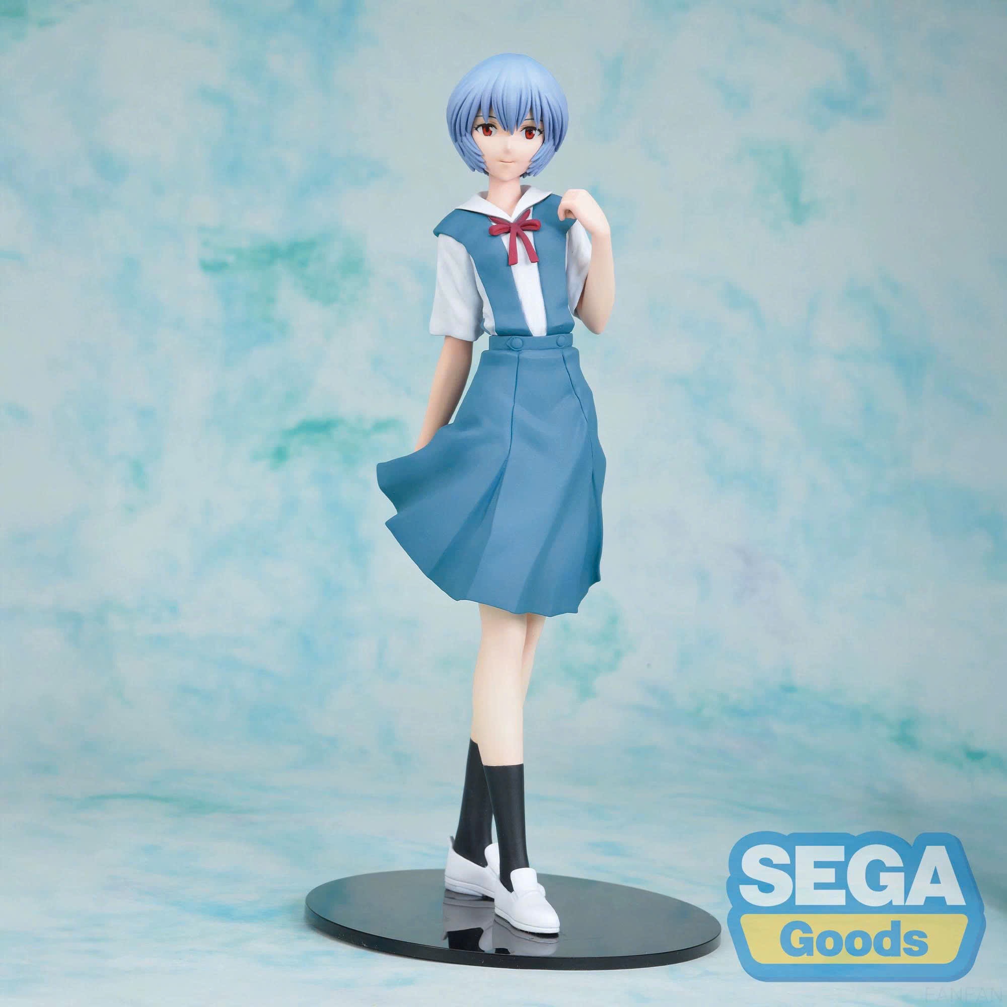 Mô Hình Ayanami Rei Uniform Ver. - Rebuild of Evangelion - High Premium Figure Chính Hãng (SEGA)