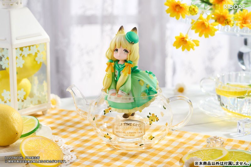 Mô Hình Lemon Cat - Teatime Cats - Original Deformed Figure Chính Hãng (RIBOSE STUDIO)