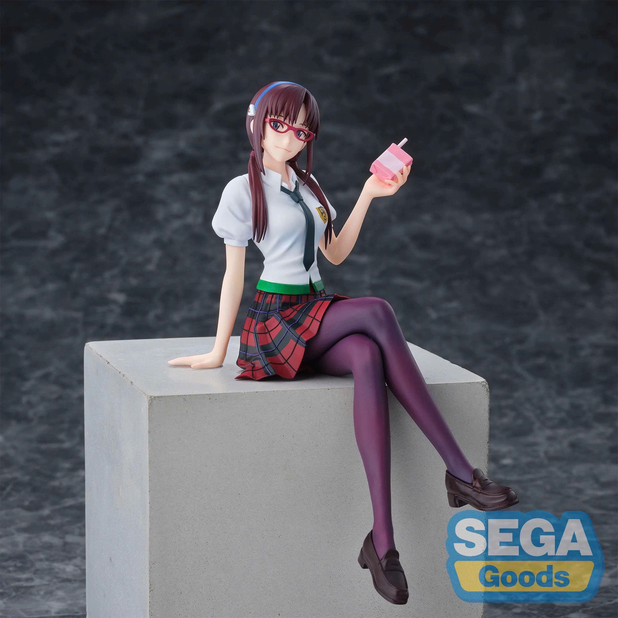 Mô Hình Makinami Mari Illustrious - Evangelion Shin Gekijouban - Premium Chokonose Figure Chính Hãng (SEGA)
