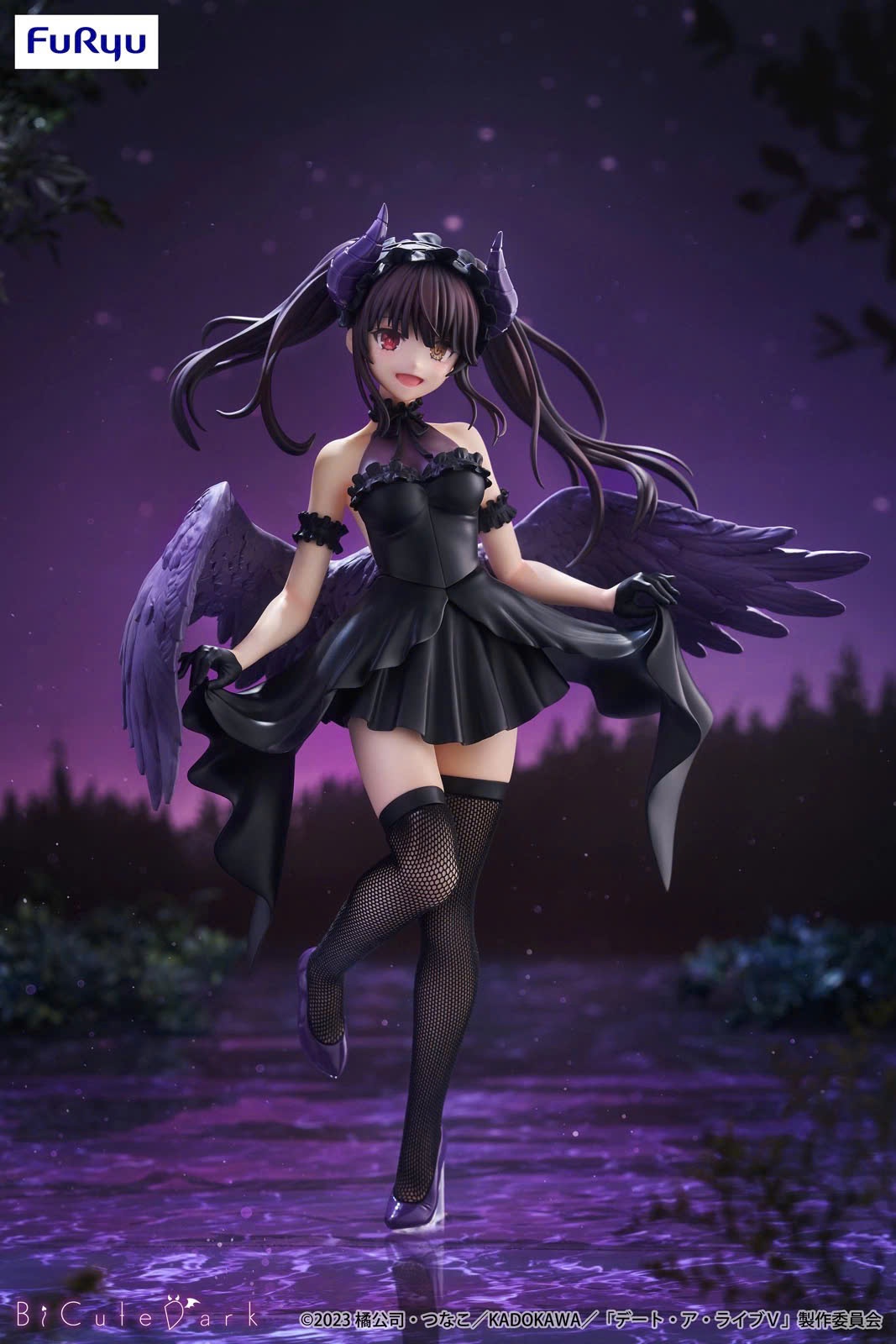 Mô Hình Tokisaki Kurumi - Date A Live V - BiCute Dark Figure Chính Hãng (FuRyu)