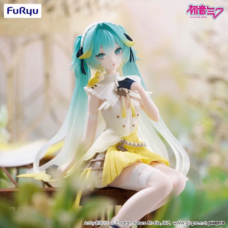 Mô Hình Hatsune Miku Canary Ver. - VOCALOID - Noodle Stopper Figure Chính Hãng (FuRyu)
