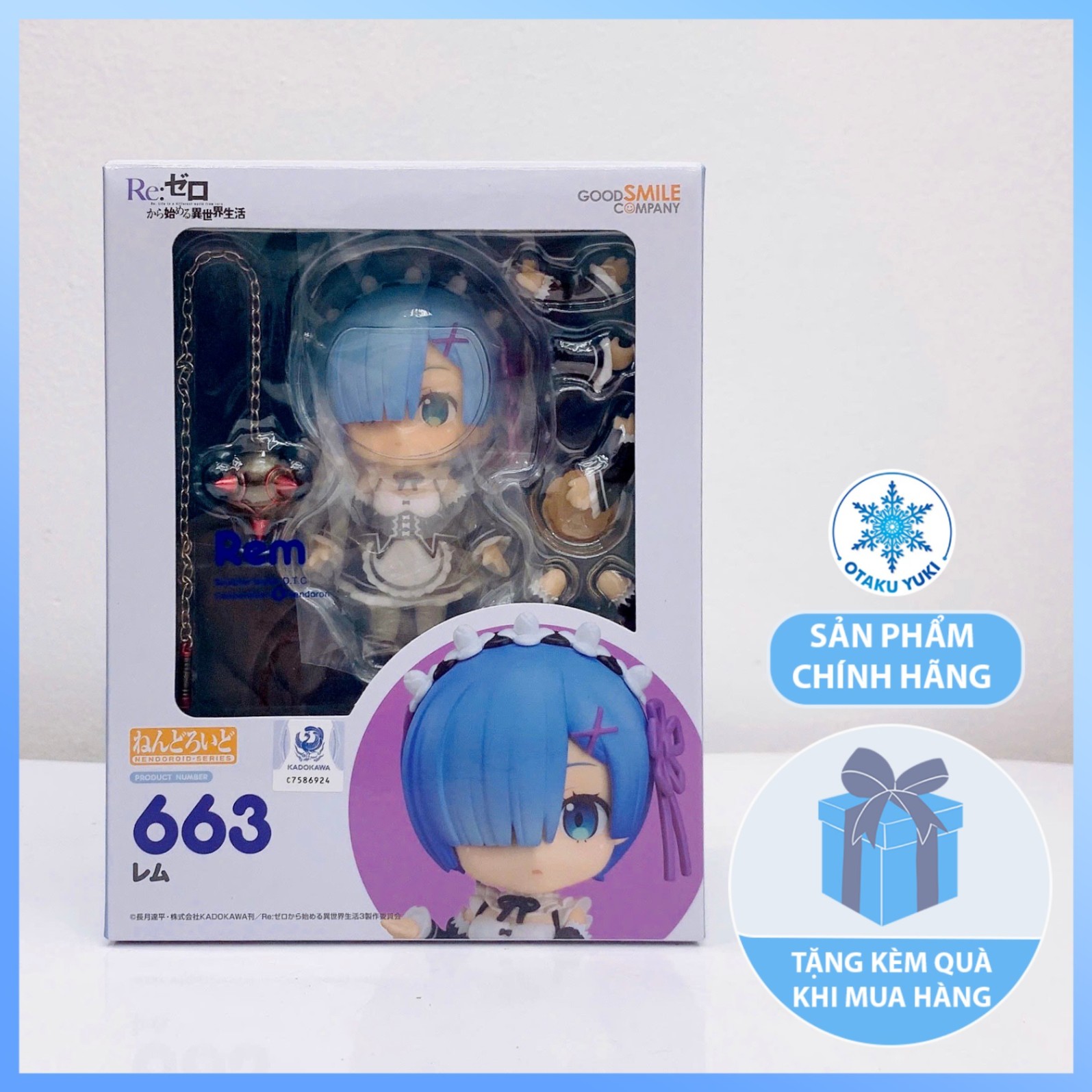 Mô Hình Nendoroid Rem - Re:ZERO Starting Life in Another World - Nendoroid 663