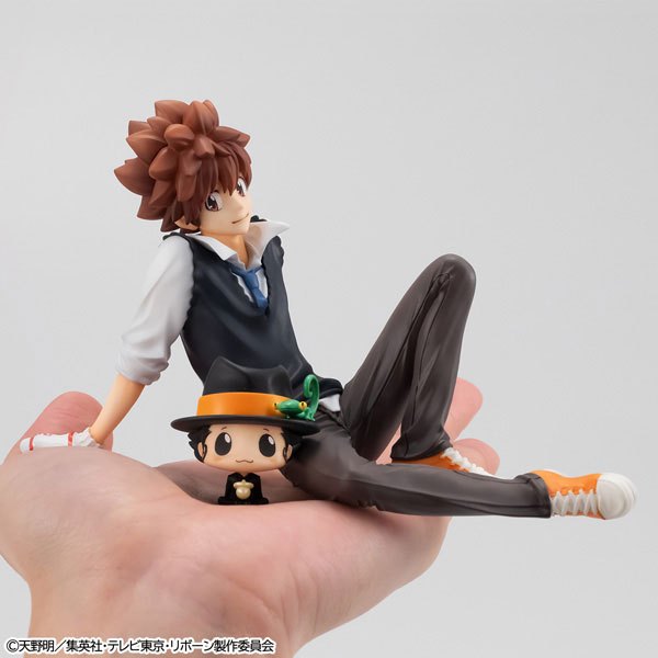 Mô Hình Tsuna-kun & Reborn - Palm Size - G.E.M. Series Reborn! - Figure Chính Hãng (MegaHouse)
