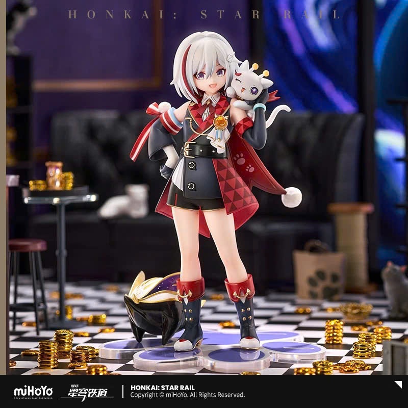 Mô Hình RISE UP+ Topaz & Numby - Little Cat Series - Honkai: Star Rail - Little Series - Figure Chính Hãng (RIBOSE STUDIO)