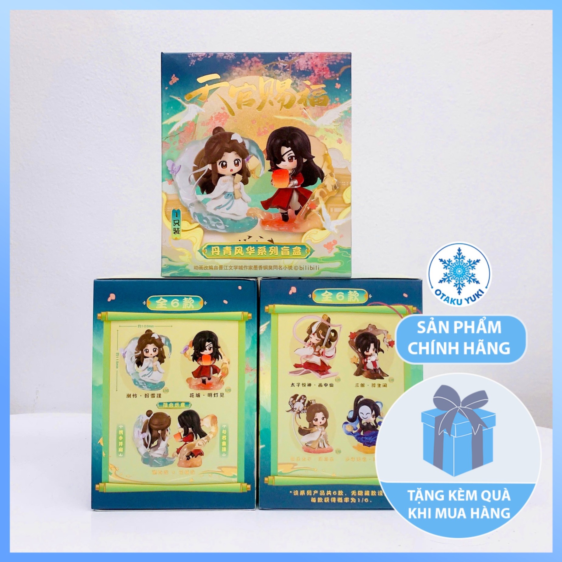 Mô Hình Blind Box Thiên Quan Tứ Phúc Vol 2 (AllForPlay & Bilibili)