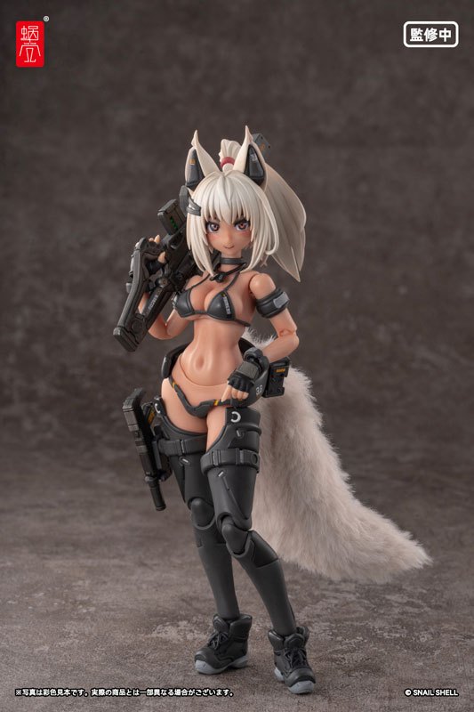 Mô Hình RA-04 Kitsunebi Senki Honoka Swimsuit Ver. - 1/12 Complete Model Action Figure Chính Hãng (Snail Shell)