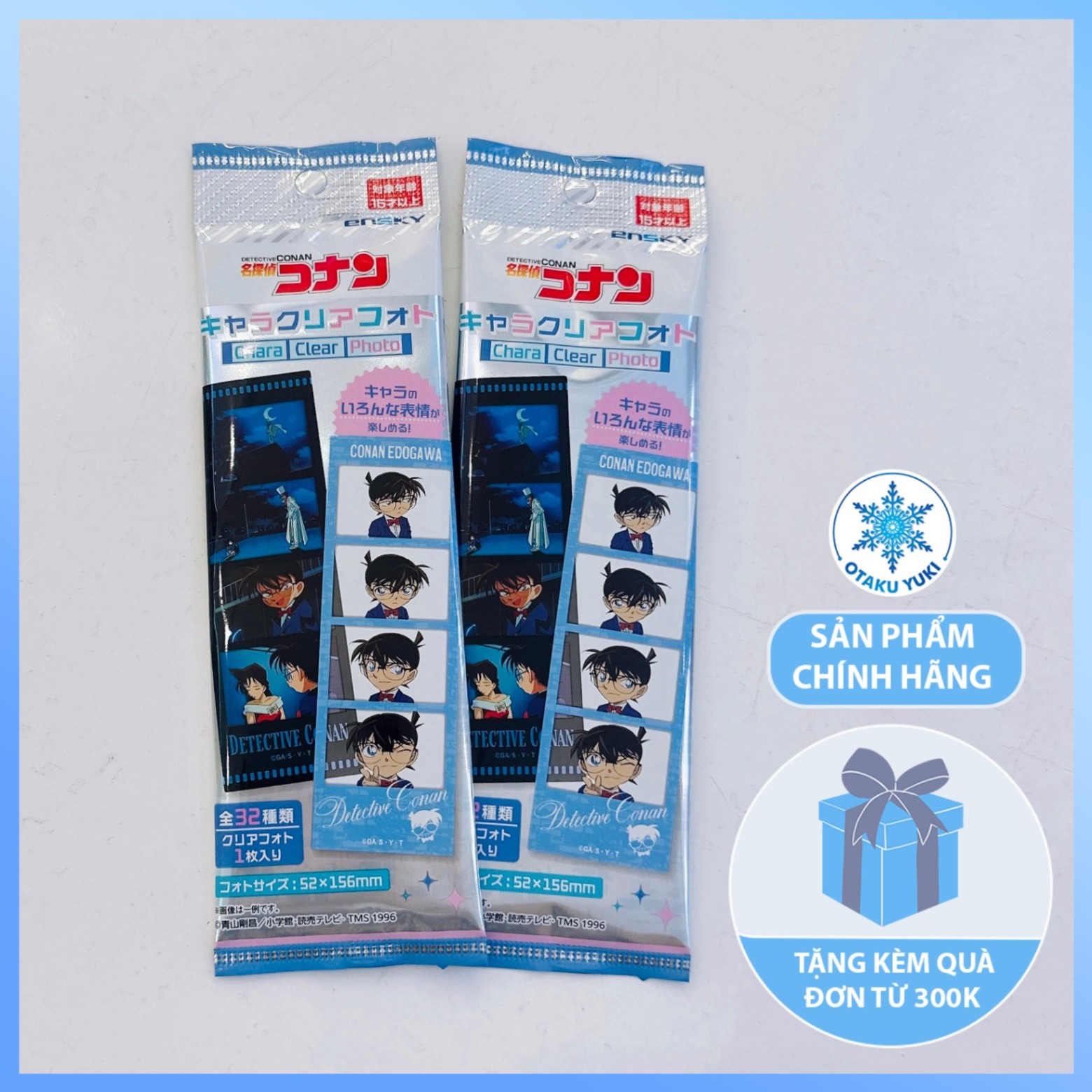 Gói Thẻ Pack Card Detective Conan - Chara Clear Photo Card