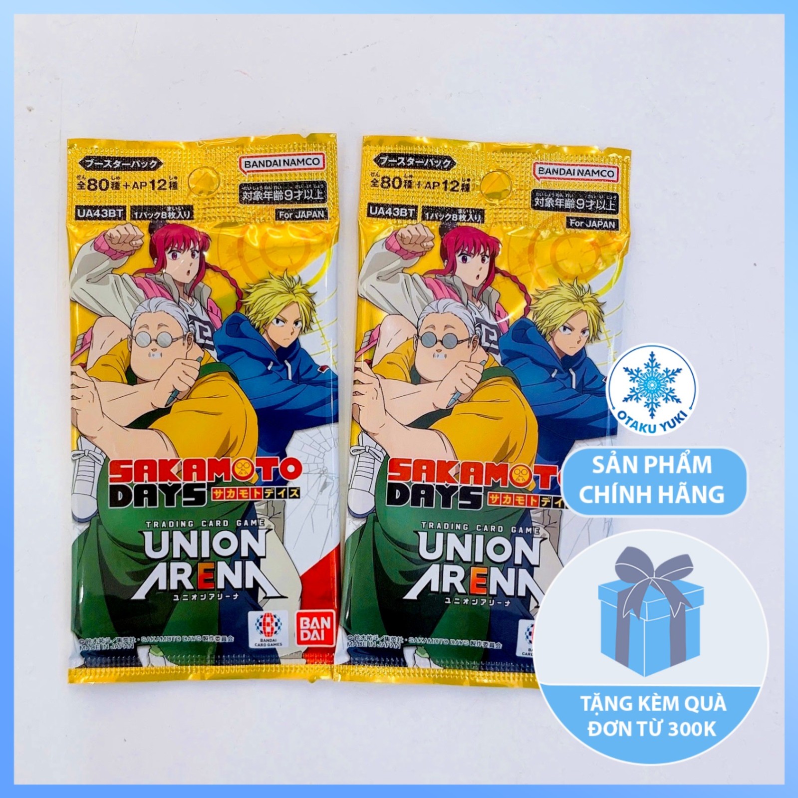 Gói Thẻ Pack Card Sakamoto Booster UA43BT UNION ARENA