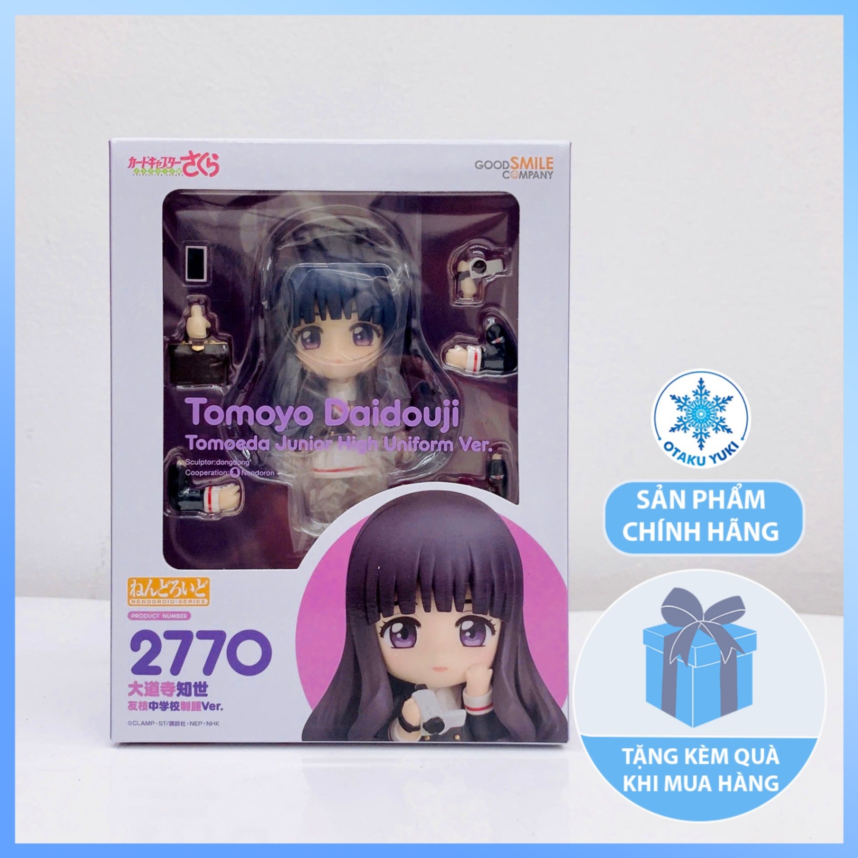 Mô Hình Nendoroid Tomoyo Daidouji: Tomoeda Junior High Uniform Ver. - Nendoroid 2770 - Cardcaptor Sakura: Clear Card