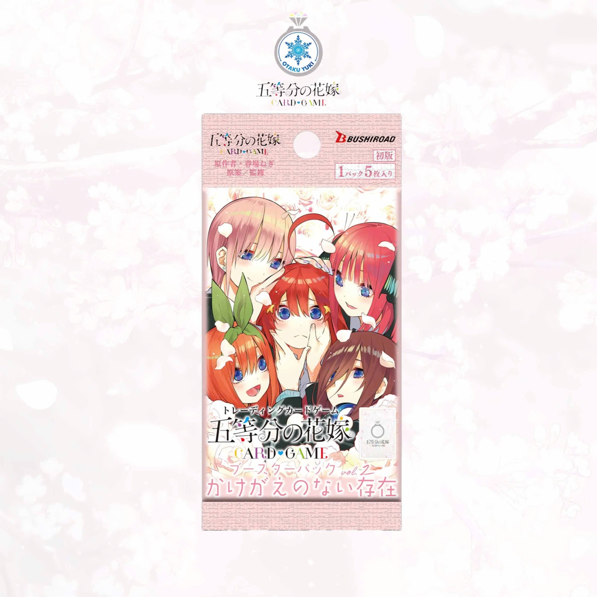 Gói Thẻ Pack Card Gotoubun no Hanayome Card Game Booster Pack Vol.2 (BUSHIROAD)