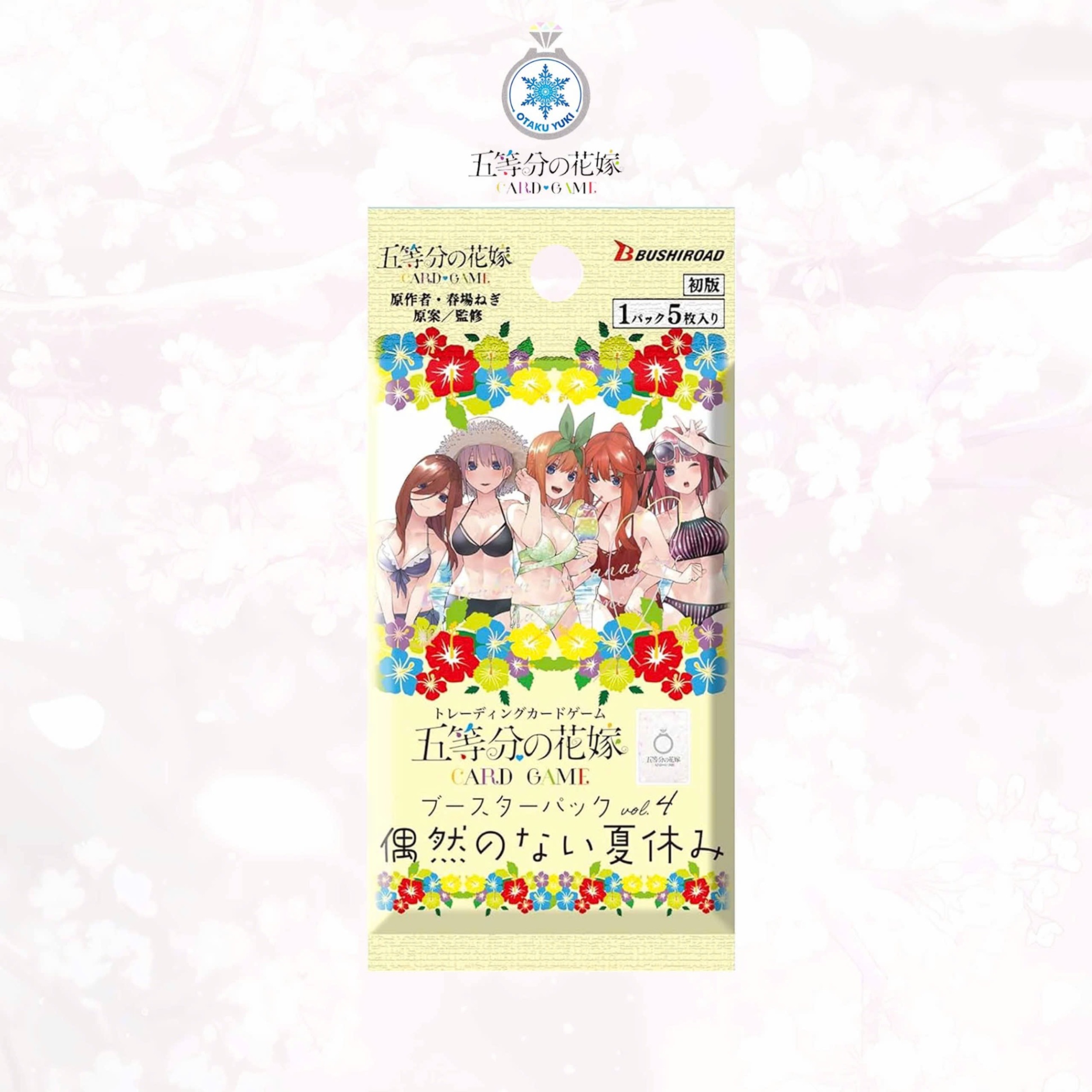 Gói Thẻ Pack Card Gotoubun no Hanayome Card Game Booster Pack Vol.4 (BUSHIROAD)