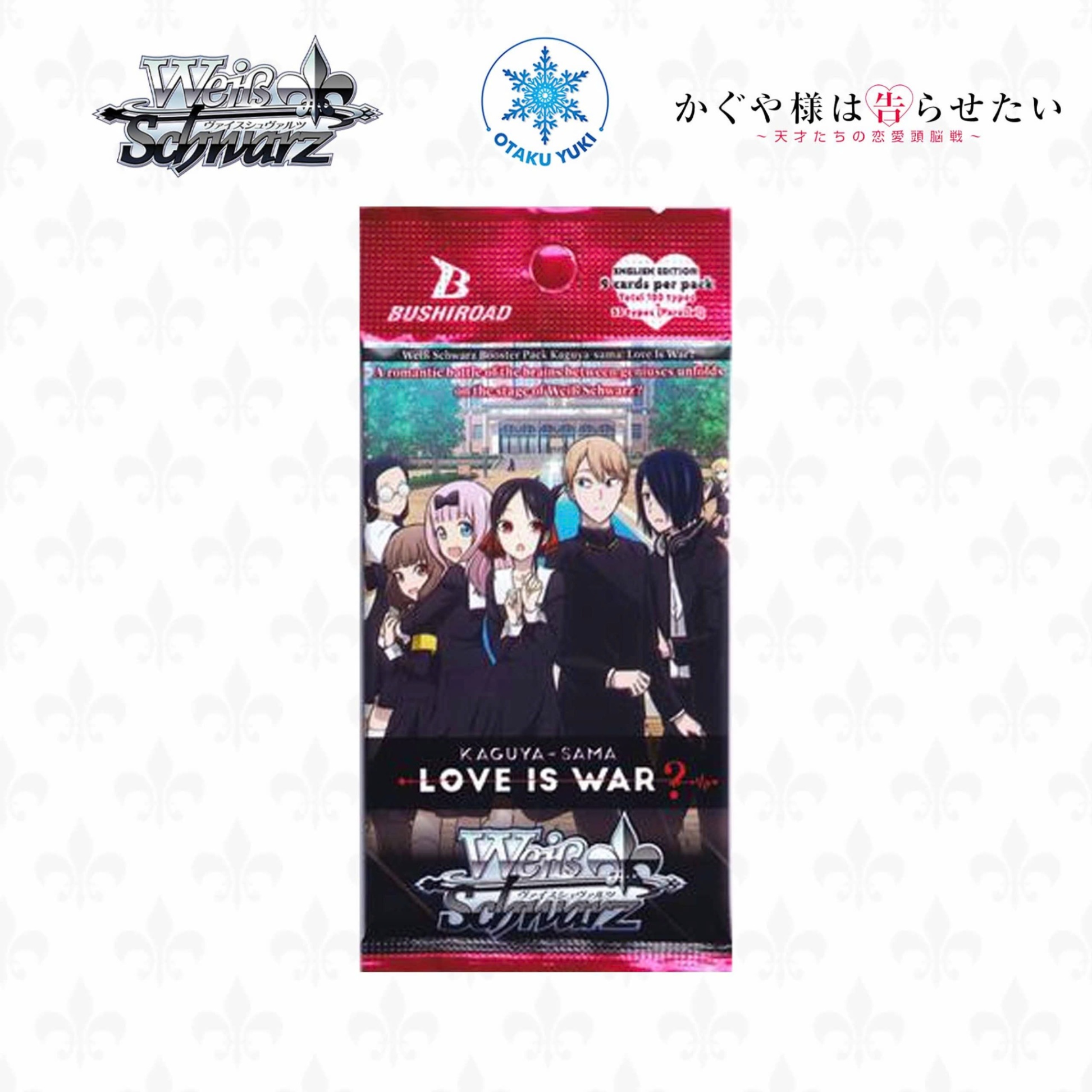 [Chính Hãng] Gói Thẻ Nhân Phẩm Kaguya-sama (Weiss Schwarz)