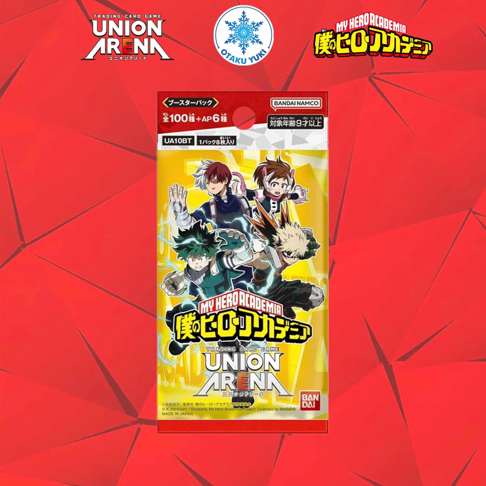 Gói Thẻ Pack Card My Hero Academia Booster UA10BT UNION ARENA