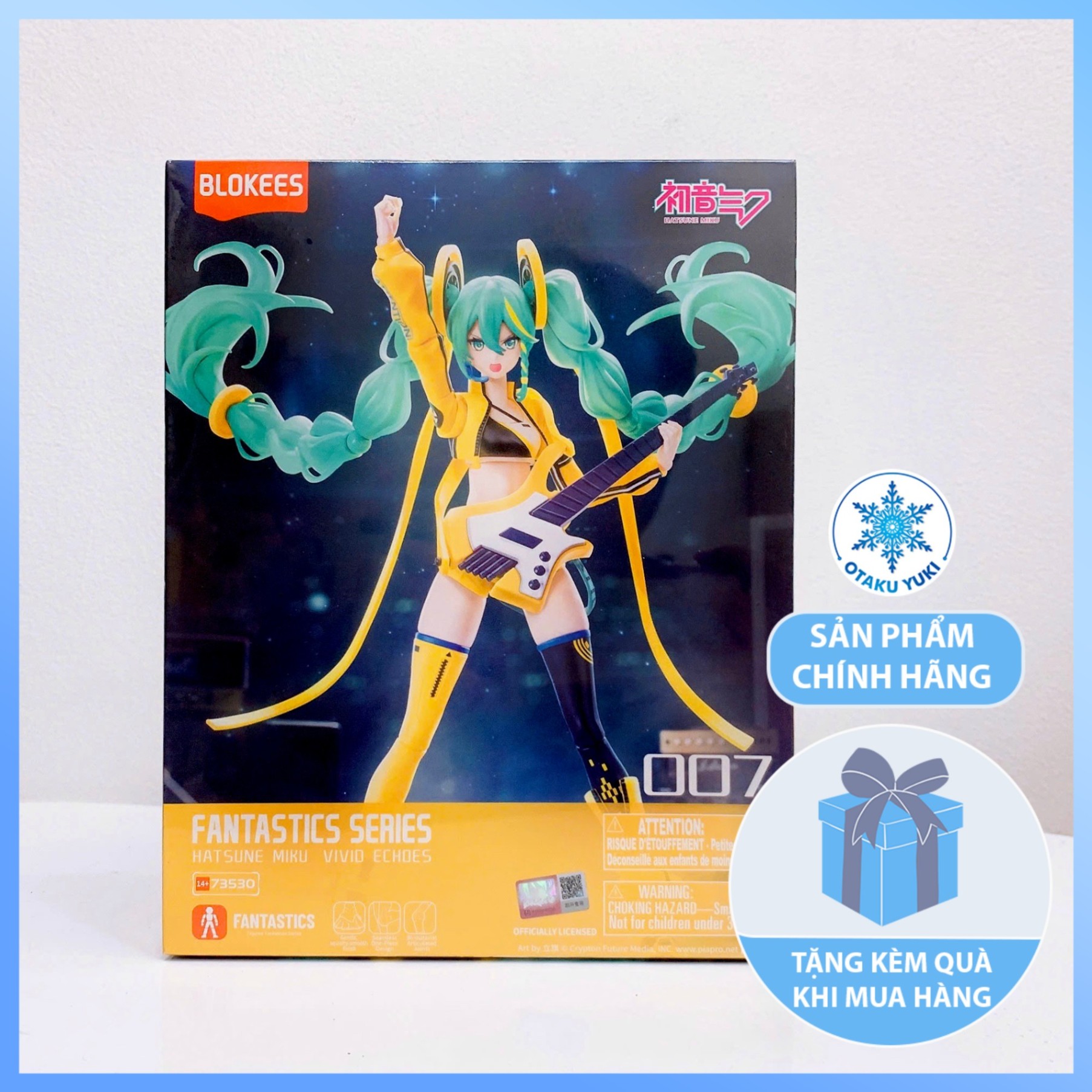 Mô Hình Lắp Ráp Hatsune Miku - Vivid Echoes - Fantastics Series (Blokees)