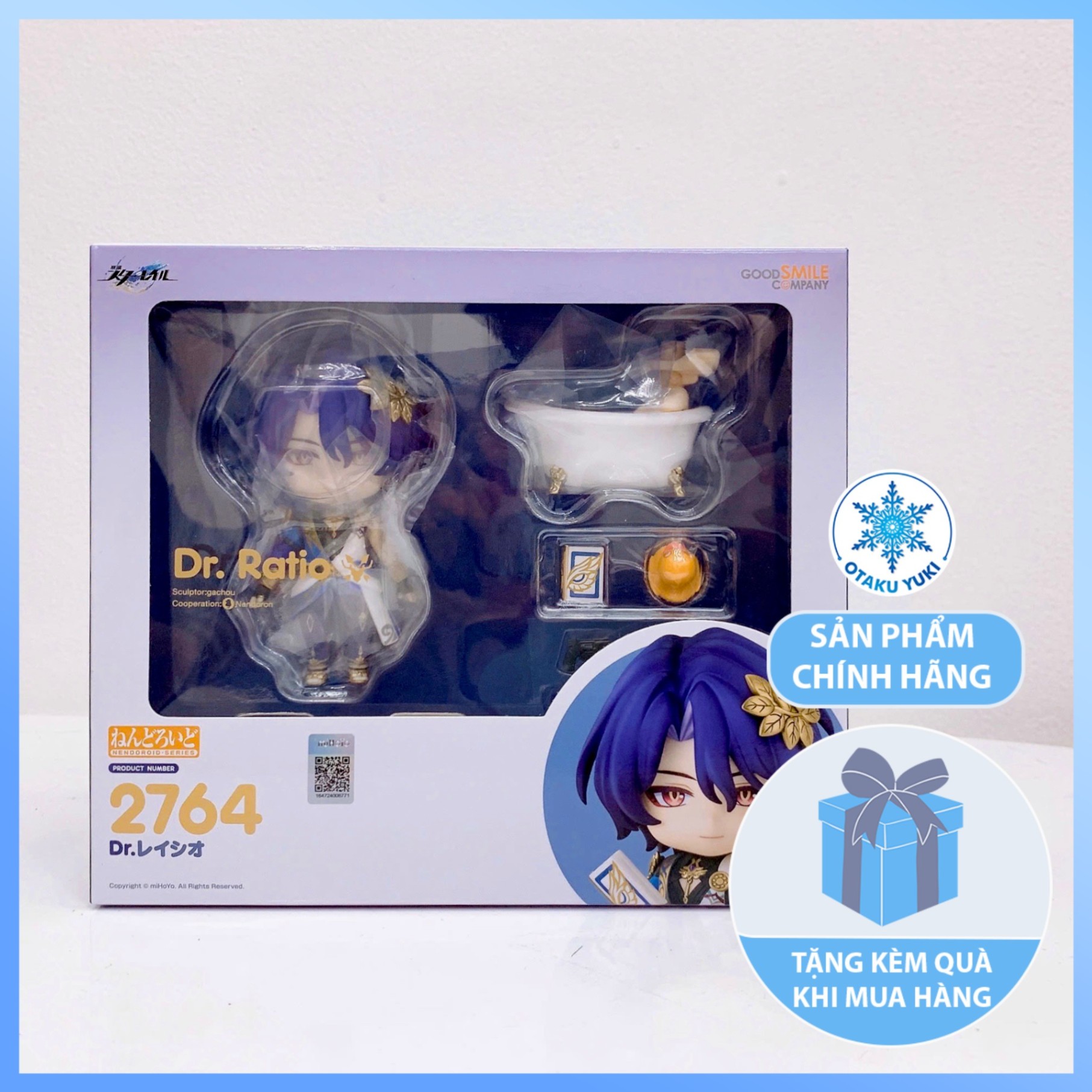 Mô Hình Nendoroid Dr. Ratio - Honkai: Star Rail - Nendoroid 2764