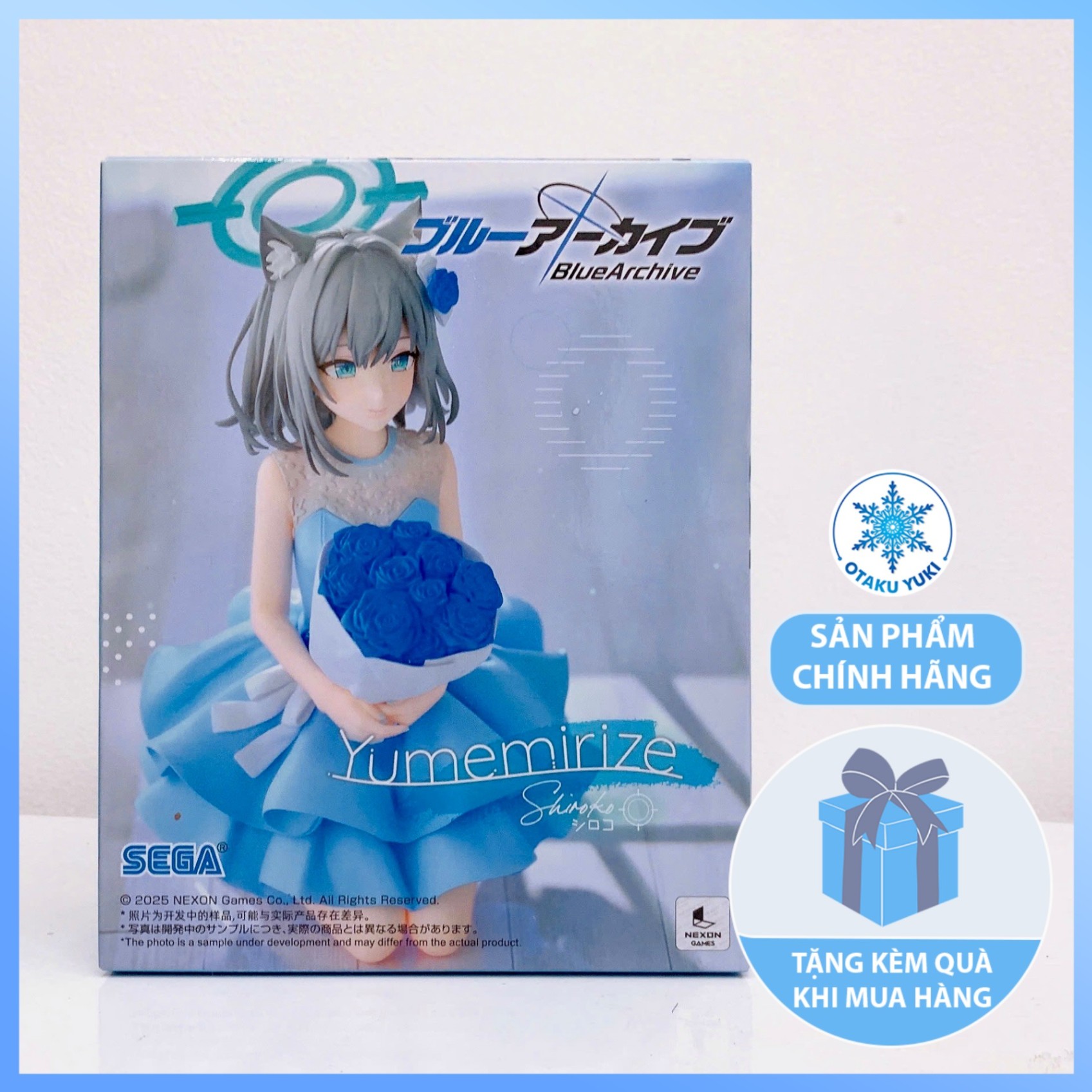 Mô Hình Sunaookami Shiroko - Blue Archive - Yumemirize Figure Chính Hãng (SEGA)