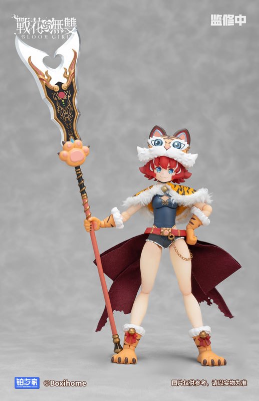 Mô Hình Zhang Fei - Bloom Girl Series - 1/12 Scale Action Figure Chính Hãng (Boxihome)