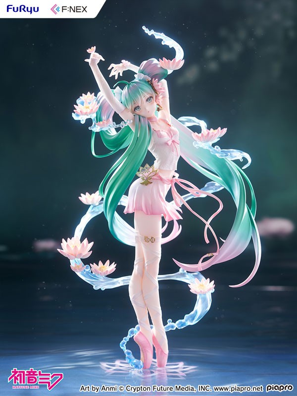 Mô Hình Hatsune Miku Water Lily ver - VOCALOID 1/7 Scale Figure Chính Hãng (Flu)