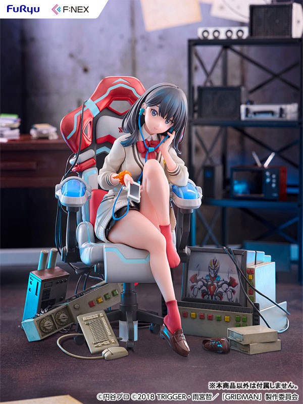 Mô Hình Takarada Rikka Gaming Chair Ver - Gridman SSSS Universe 1/7 Scale Figure Chính Hãng (FLu)