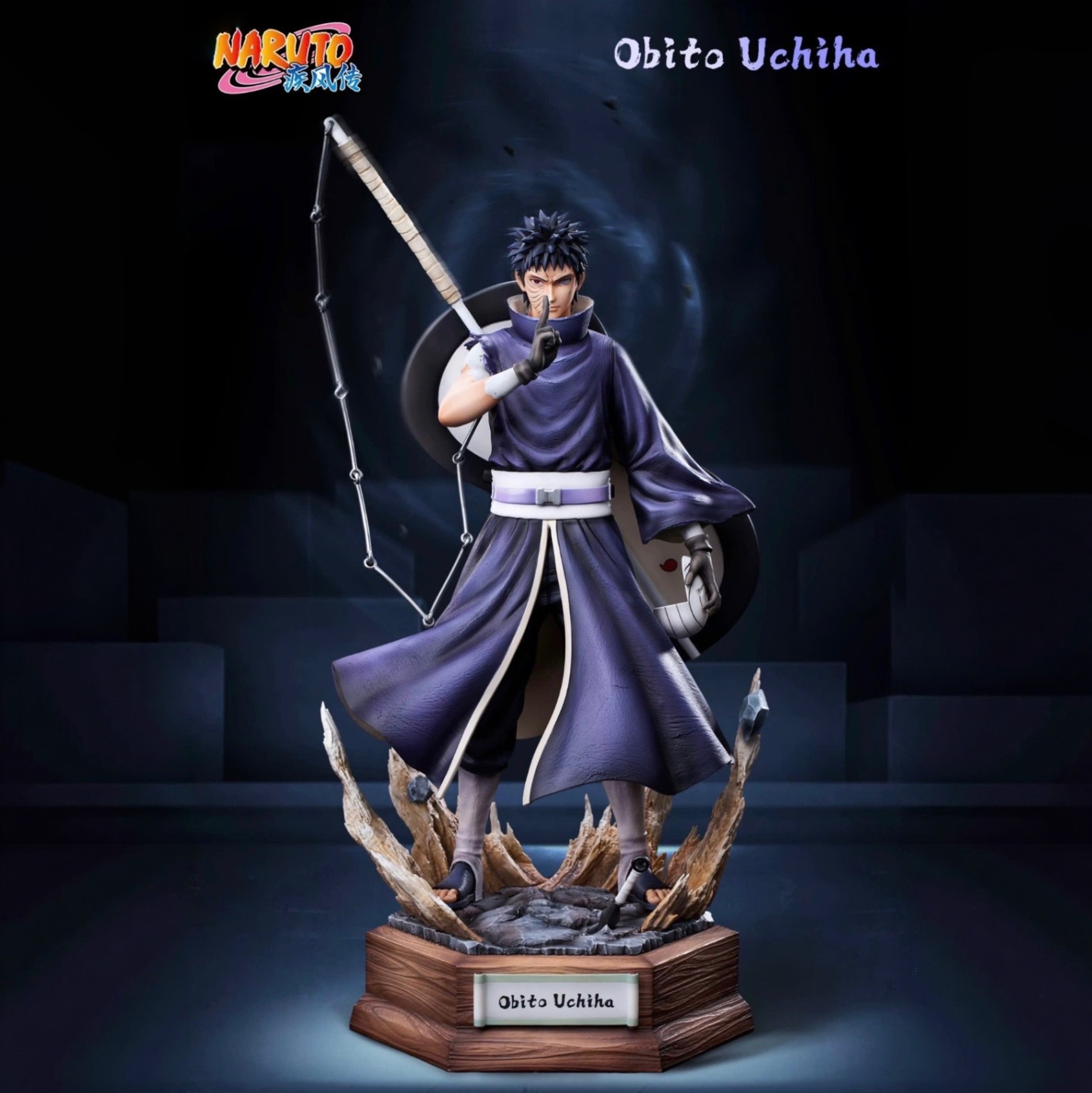 Mô Hình Uchiha Obito - Naruto 1/6 Scale Figure Chính Hãng (UNIQUE ART)