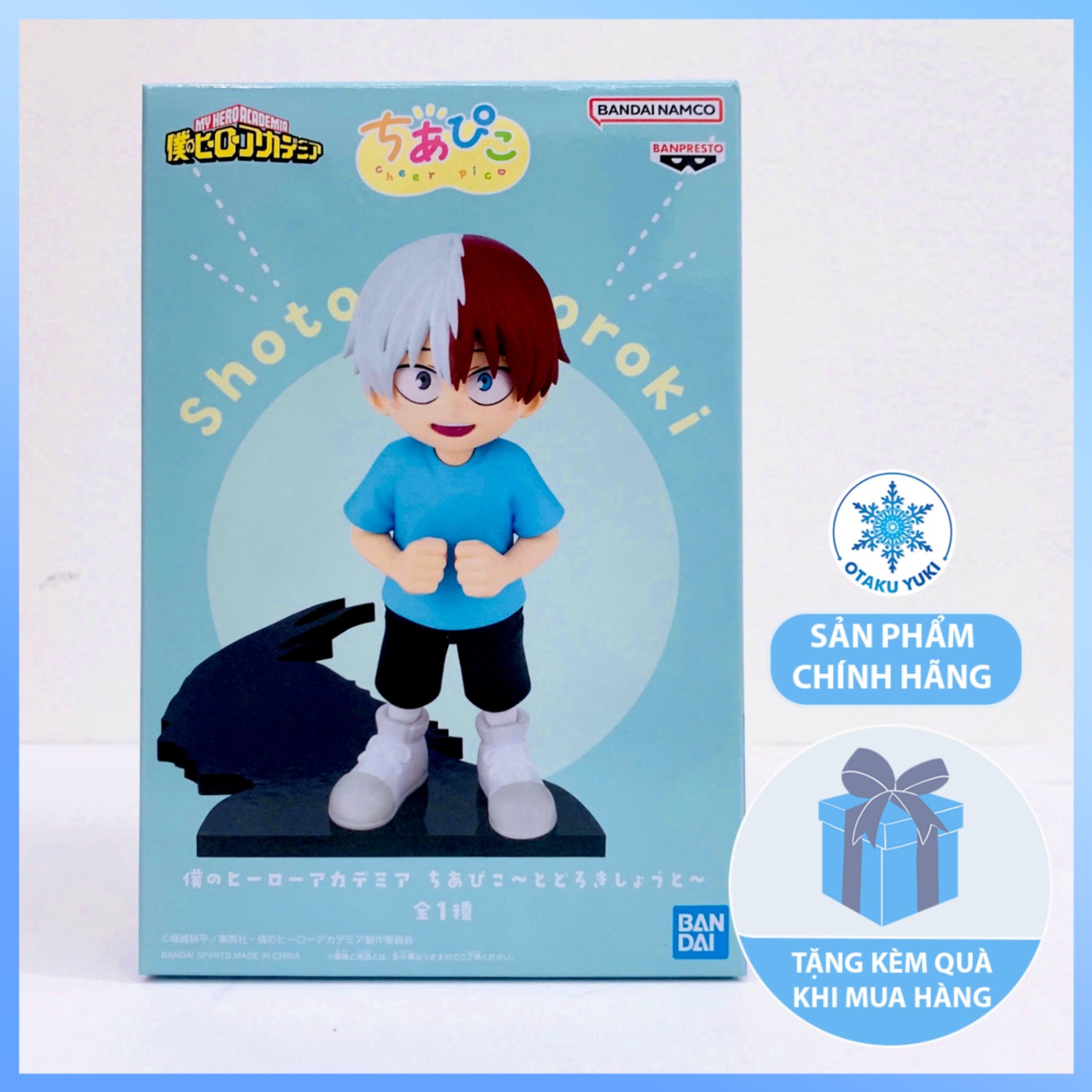 Mô Hình Todoroki Shoto - Cheer Pico - My Hero Academia Figure Chính Hãng (Banpresto)