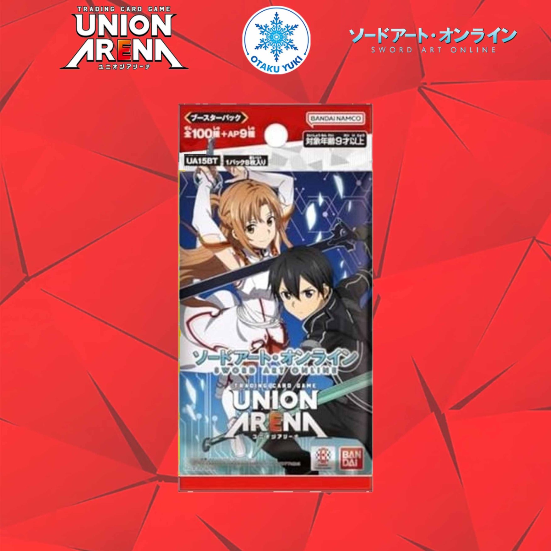 Gói Thẻ Pack Card Sword Art Online UA15BT - UNION ARENA