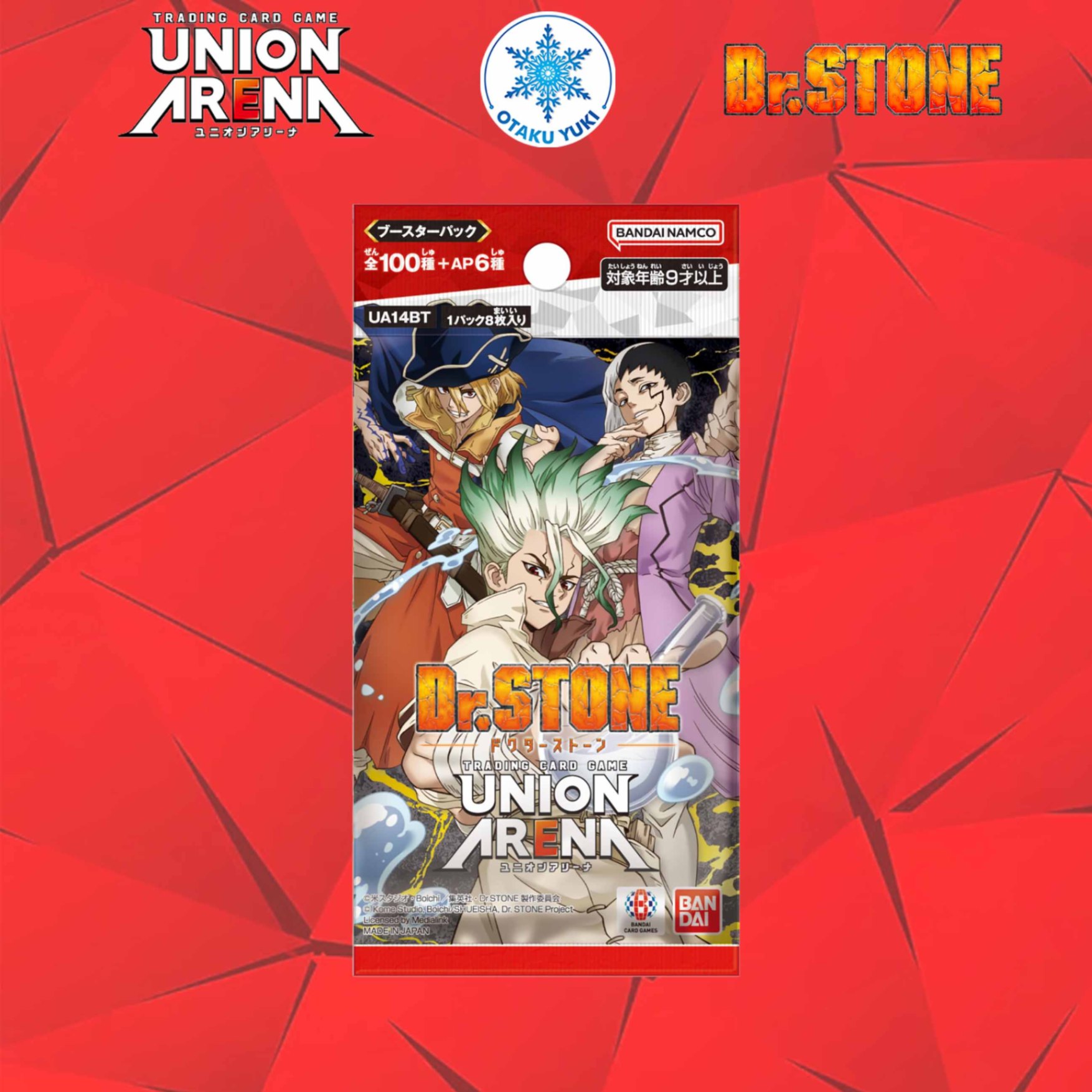 Gói Thẻ Pack Card Dr.STONE UA14BT UNION ARENA