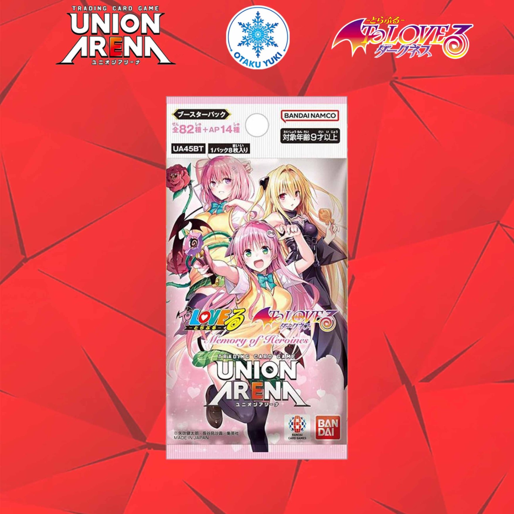 Gói Thẻ Pack Card To Love-Ru: Memory of Heroines UA45BT UNION ARENA