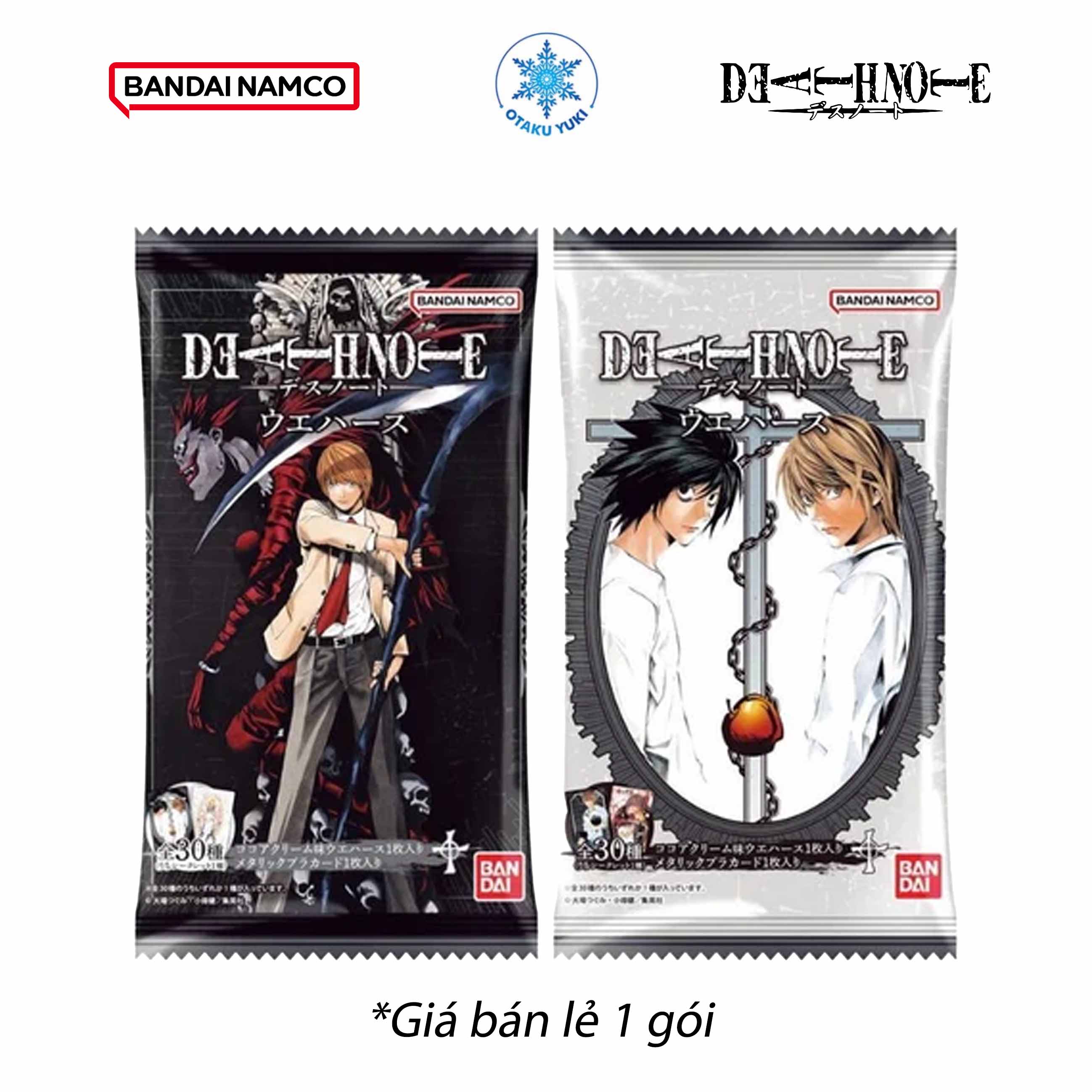 Gói Thẻ Pack Card Death Note wafer vol 1