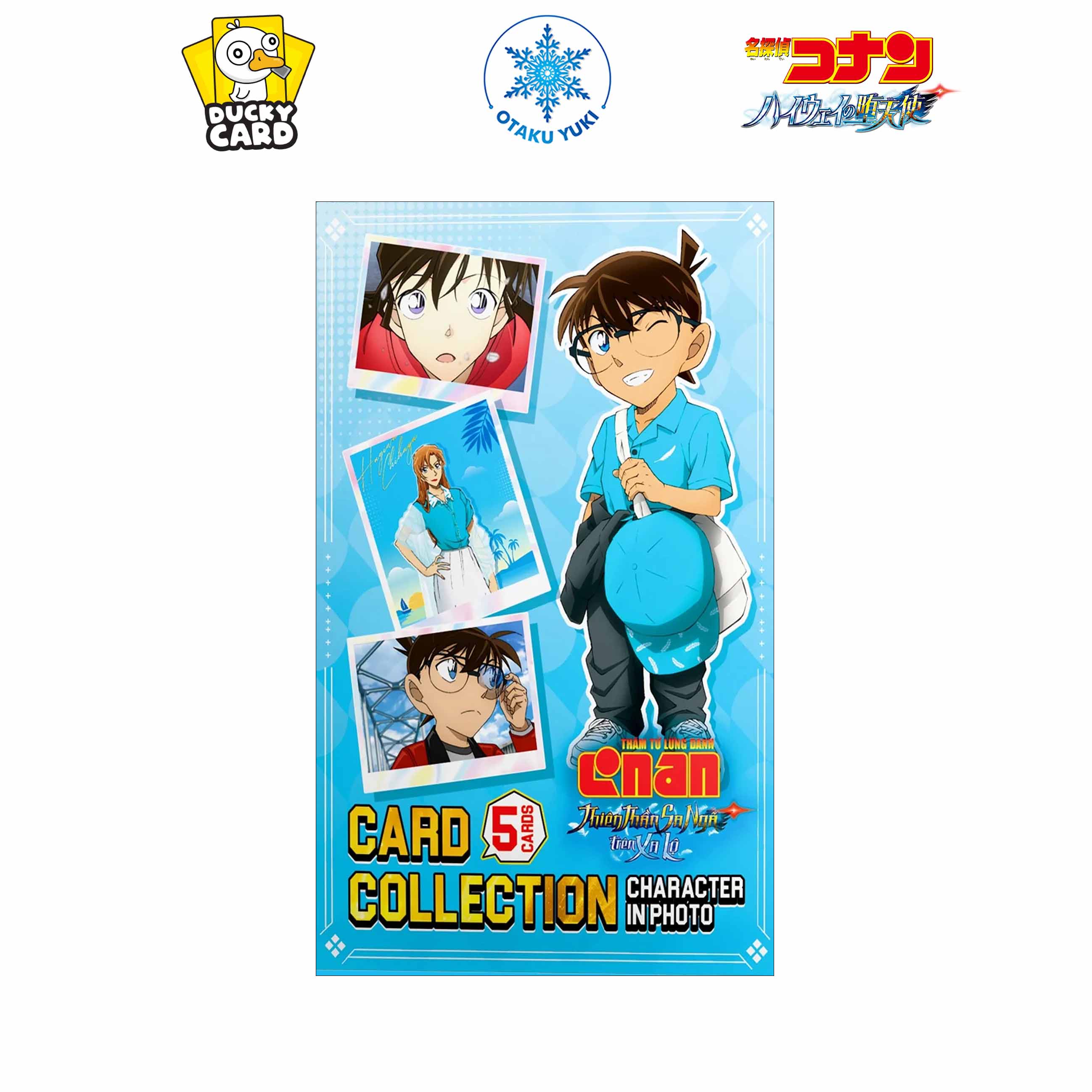 Gói Thẻ Pack Card Detective Conan Movie 29: Thiên Thần Xa Ngã Trên Xa Lộ (Ducky Card)