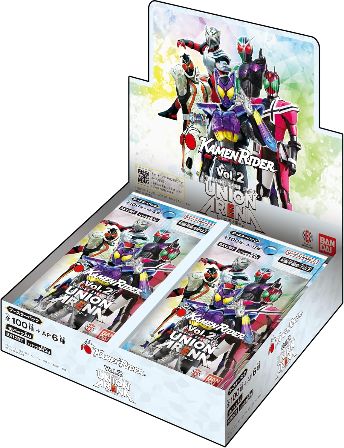 Gói Thẻ Pack Card Kamen Rider Vol 2 EX12BT - UNION ARENA