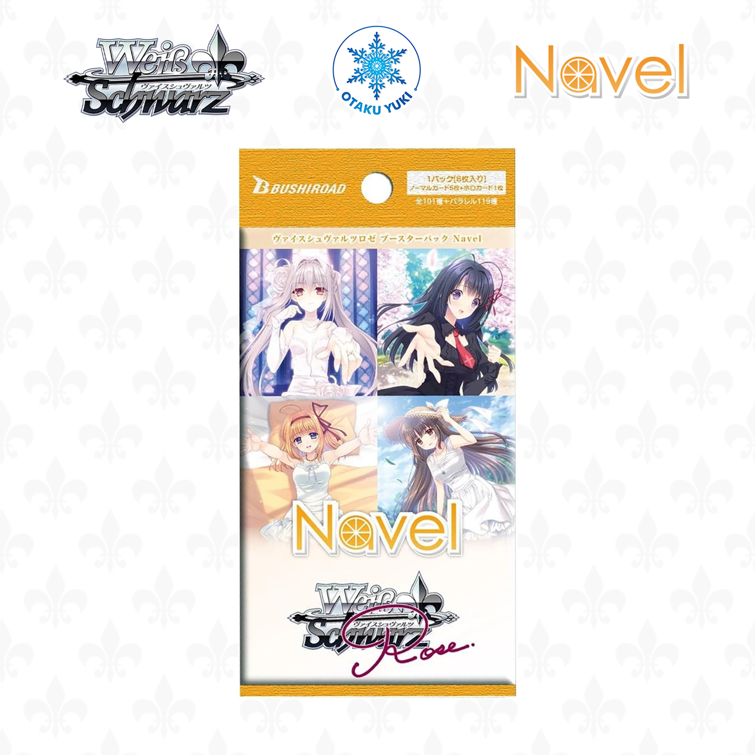 Gói Thẻ Pack Card Navel (Weiss Schwarz Rose)