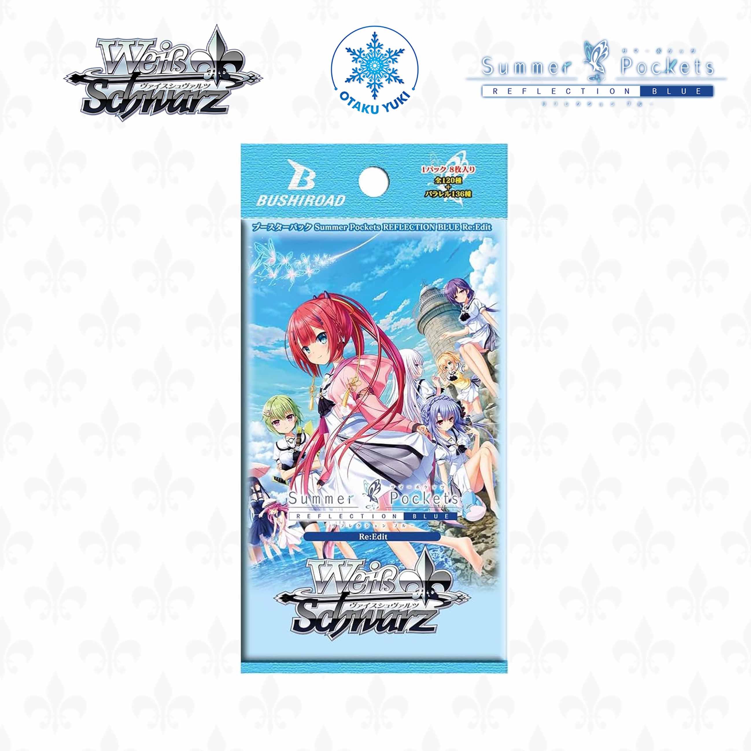Gói Thẻ Pack Card Summer Pockets REFLECTION BLUE Re:Edit (Weiss Schwarz)